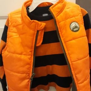 2t boys vest and sweater